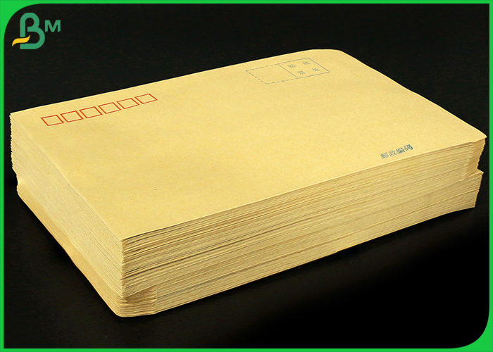 Printable 50gsm Virgin Bamboo Brown Kraft Paper In Roll For Gift Packing