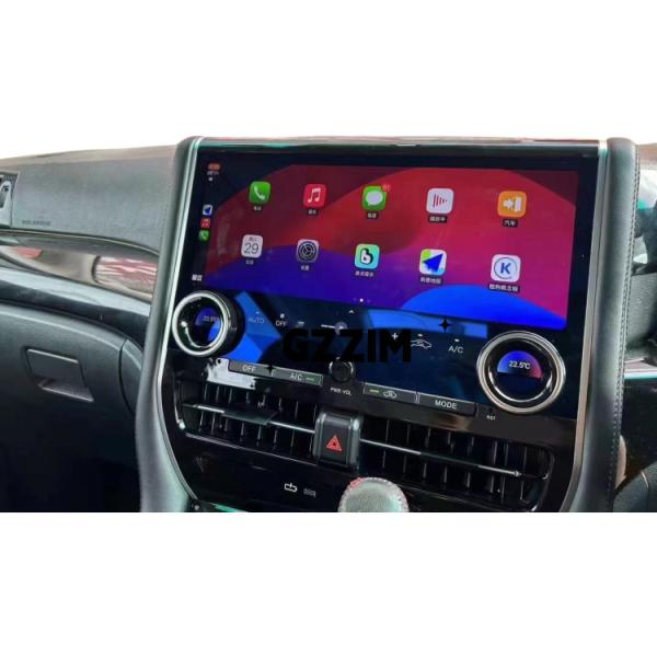 Toyota Alphard 20 Series Upgraded To 40 Series GPS Stereo DSP GPS Navi
