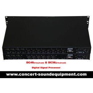 Line Array Sound System / 4 input , 8 ouput Digital Signal Processor For Concert