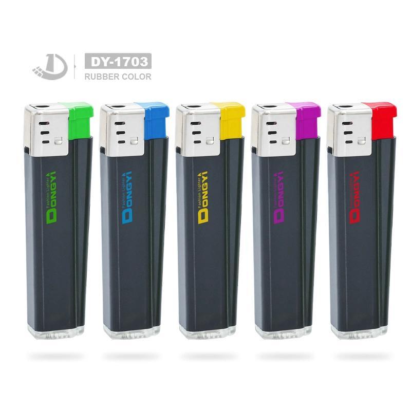 Dy-069 Wholesale High Quality Unique Electronic Cr Flip Plastic Lighter