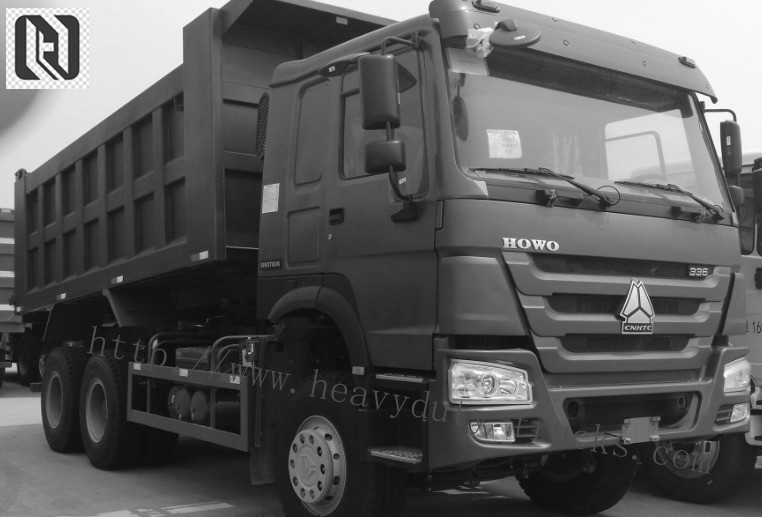 Sinotruk Howo Heavy Duty Dump Truck 6x4 8x4 / Lorry Sand Tipper Truck