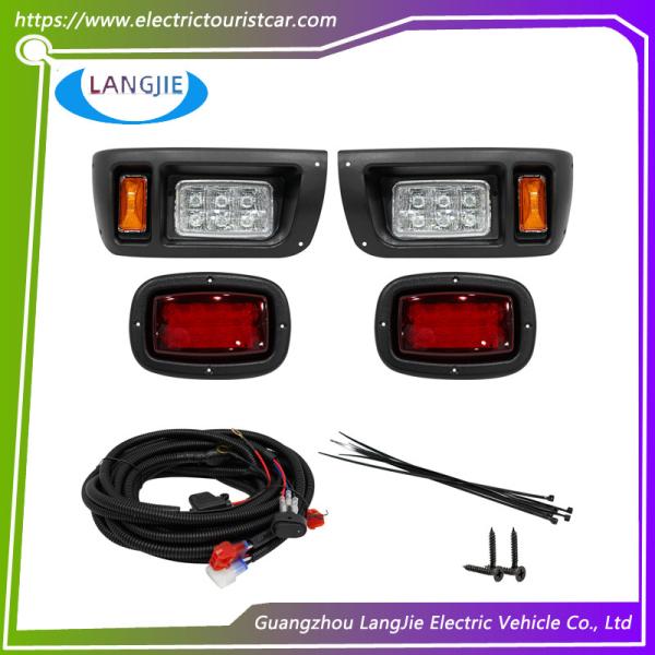 Golf Cart 12V LED Light Kit Headlight And Taillight For Club Car DS 1993-up