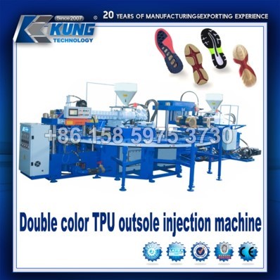 Screw Type TPU Sole Injection Molding Machine Multipurpose Durable