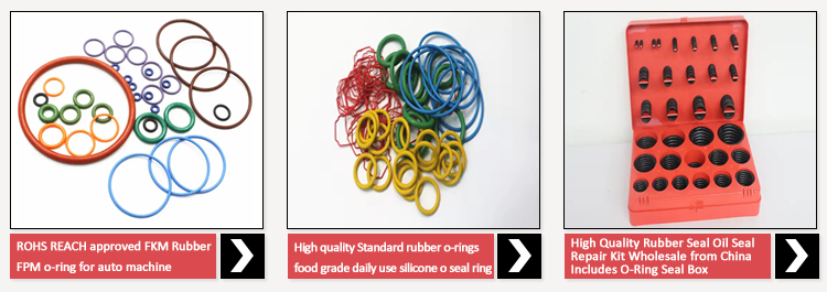 Standard High Precision O Shape Silicone Rubber Seals Water Resistant Nonstandard