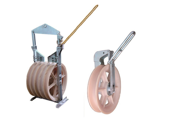  Nylon Large Diameter Pilot Wire Rope Stringing Blocks Manufactures
