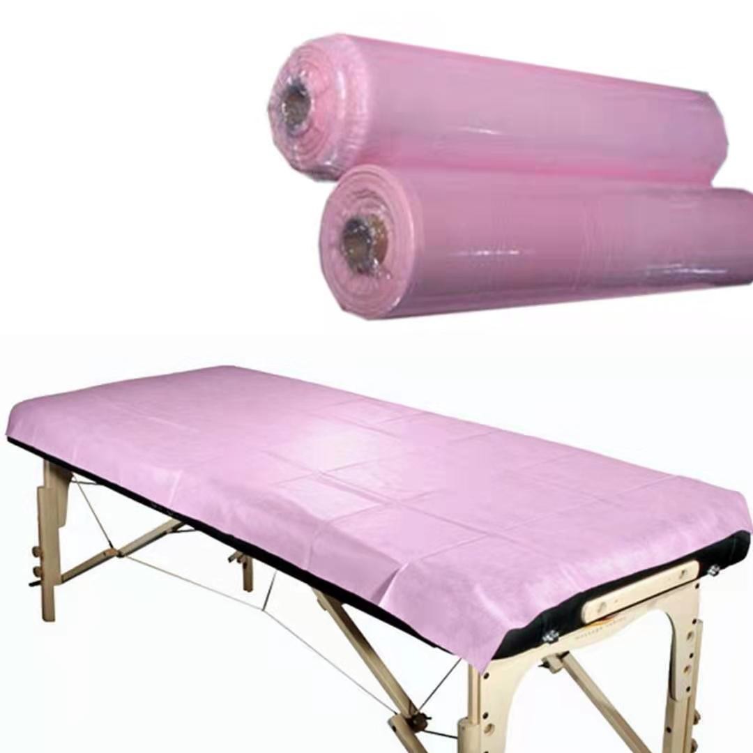 Disposable Precut PP Non Woven Bed Sheet Waterproof Massage Table Cover Roll