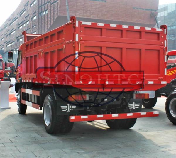 Strengthened Lightweight Dump Trucks , 4x2 Driving Type 2 Axle Dump Truck