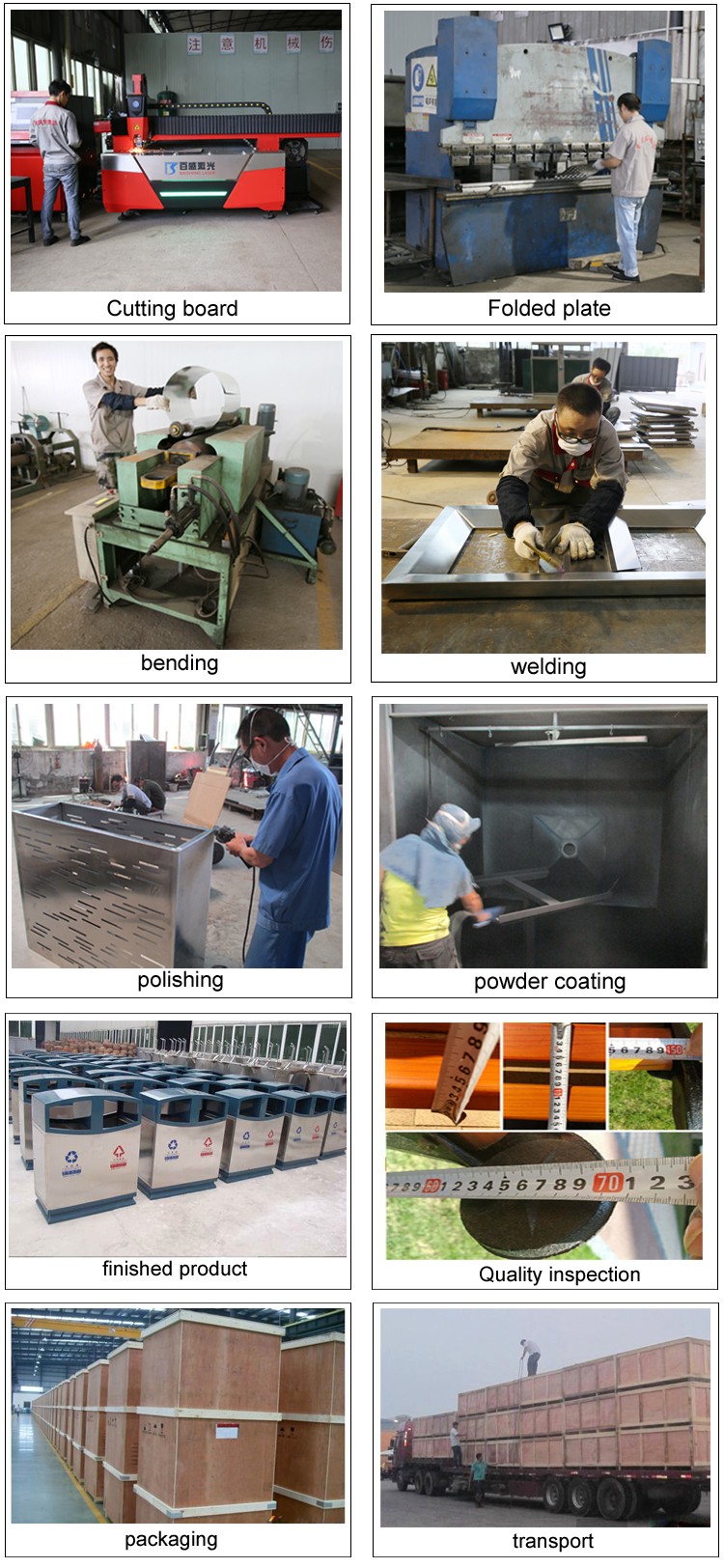 ISO9001 Large Galvanized Steel Garden Metal Flower Pots