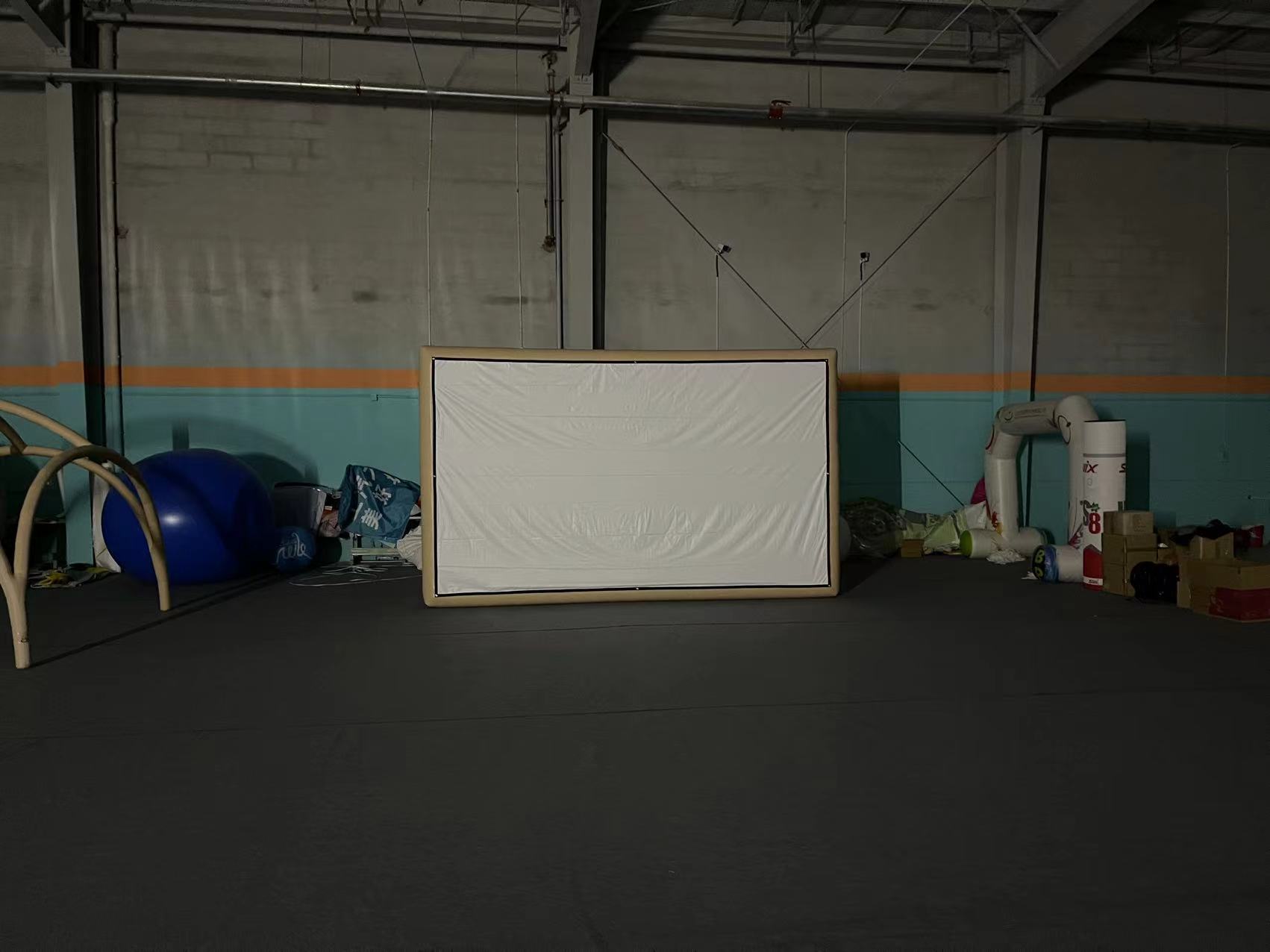 Holiday Party PVC Airtight Inflatable Movie Screen Suitable for Family or Outdoor Parties