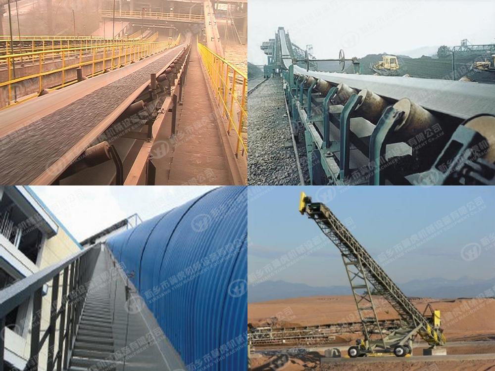 Industrial Material Conveying Equipment , Wide Mobile Belt Conveyors