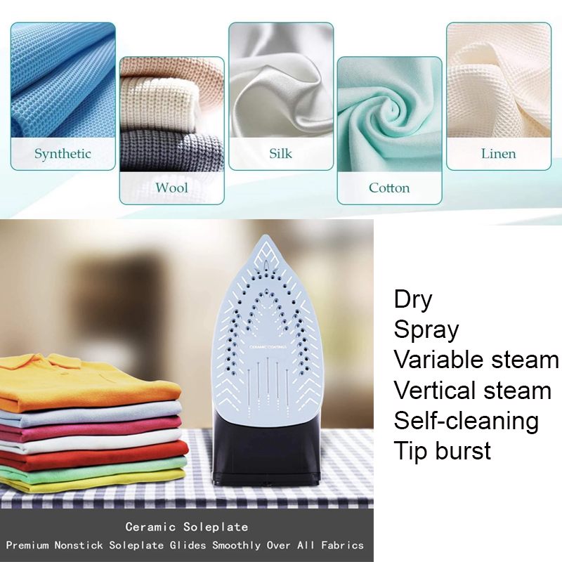 Fast Heating Portable Handheld Fabric Steamer For Travel