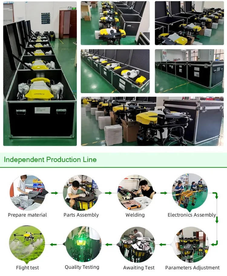 32L Agriculture Drone Sprayer UAV Fumigation Drones For Pesticides Crop Spraying