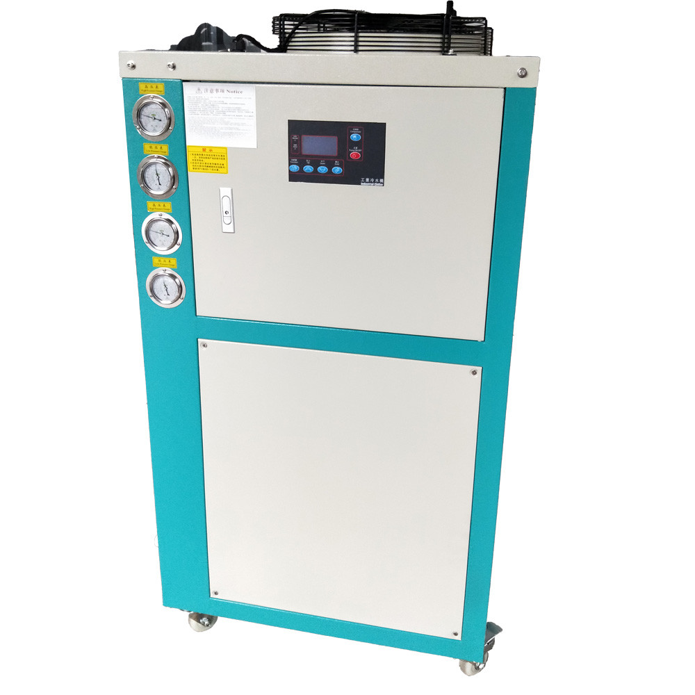 R410A Refrigerant 10HP Air Cooled Water Chiller For 160KW Induction Heater