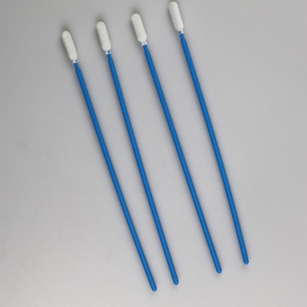 Quality Cleanroom Polyurethane Foam Swab With 6.5" Long Handle for sale