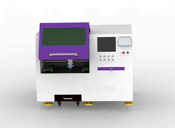 Stainless Steel Precision Fiber Laser Cutting Machine High Speed Ball Open