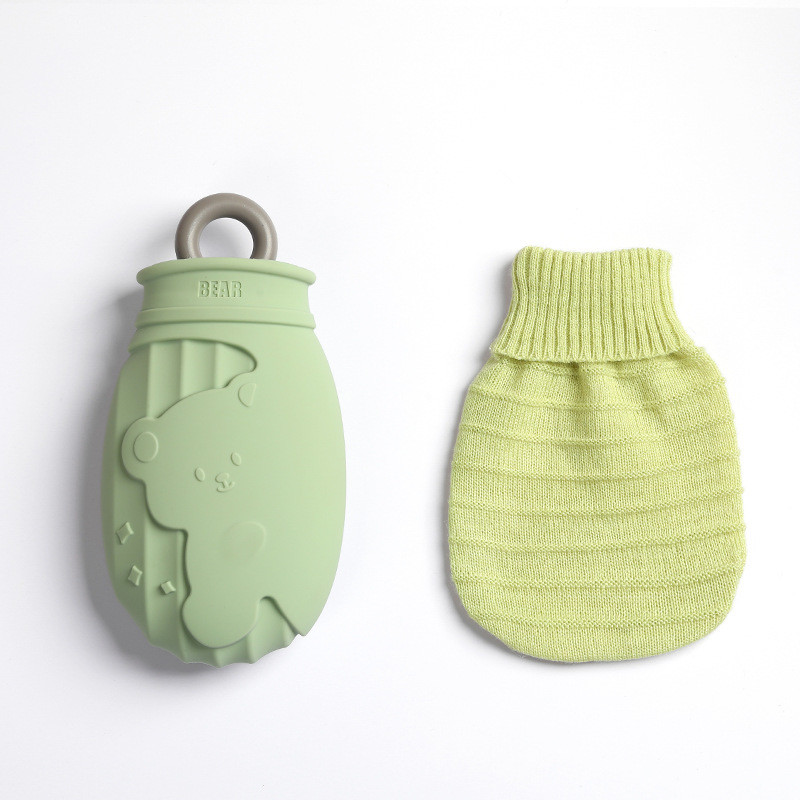 Large Classic BPA Free Silicone Hot Water Bag For Neck Shoulder And Hand Feet Warmer