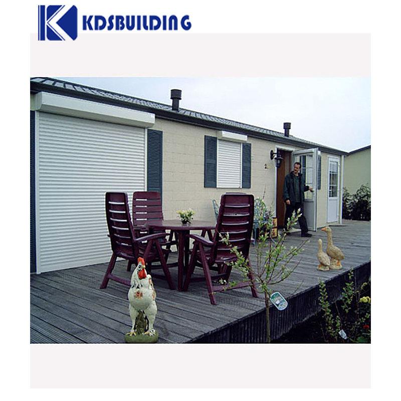 Light Weight Aluminium Roller Shutter Heat Insulated Double Glaze Close Blind Shade