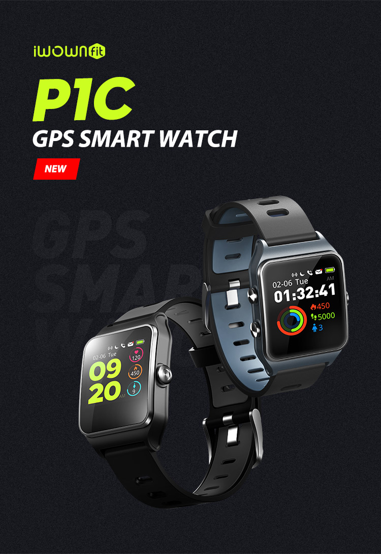 Pedometer Color Screen Gps Bluetooth Watch