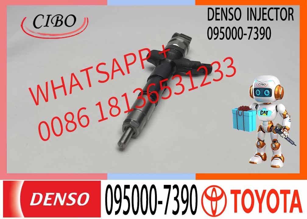 Diesel Injector 095000-7380 for Denso Injector Spare Parts 095000-7390 Engine Parts