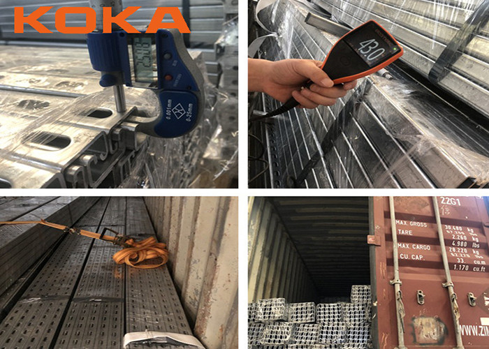 1m Stainless Steel Slotted Channel