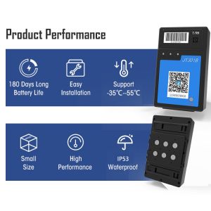 Logistic Data Logger Temperature GPS Tracker Portable Warn Goods Quality