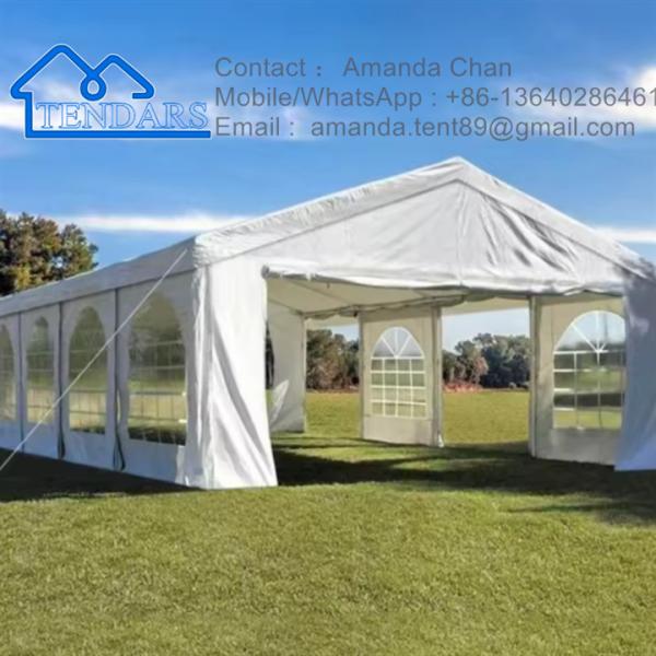 Heavy Duty Aluminum Frame Outdoor Wedding Marquee Tent With PVC WallsFor Events