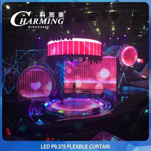  UV Resistant Flexible LED Video Wall 3840Hz 16 Bit Practical Manufactures