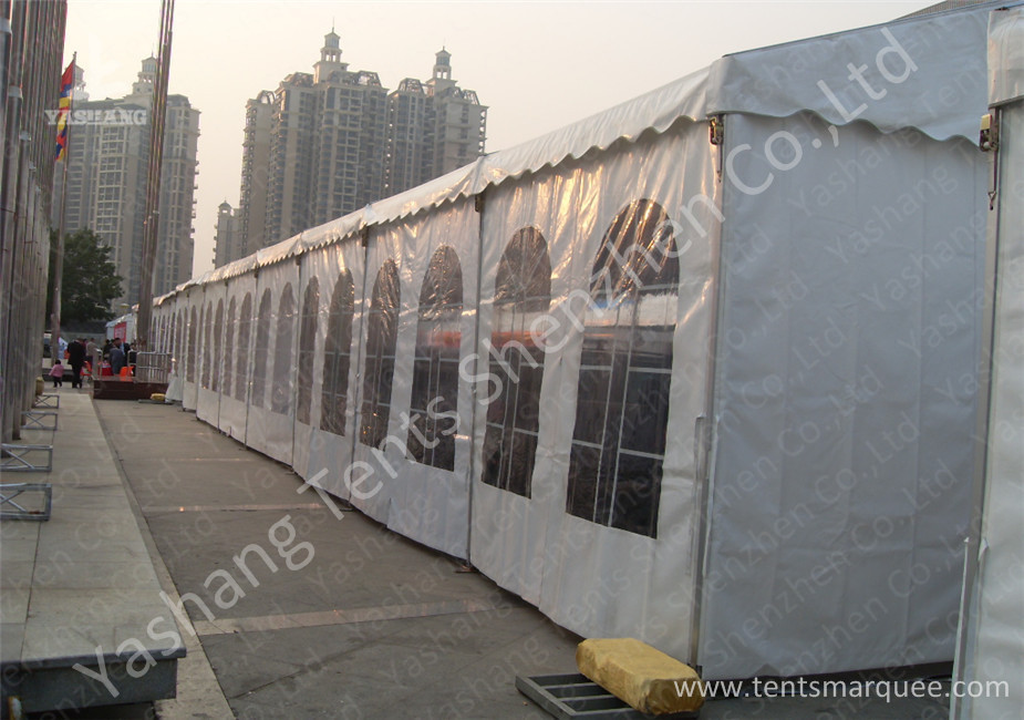 PVC Fabric Aluminum Frame Outdoor Car Exhibition Tent with UV Resistance