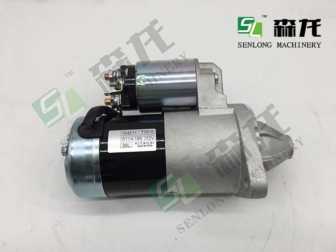 12 9T CW Starter Motor For Yanmar Engine YM20 S114-194 104211-77010 Aftermarket Starters