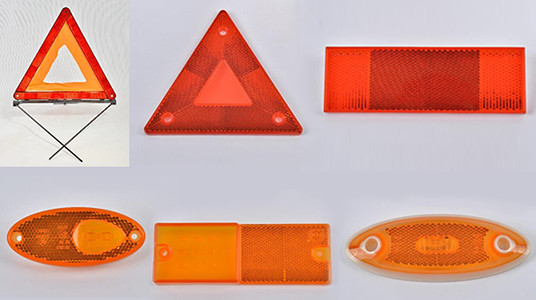 Customizable Electric Motorcycle Reflex Reflectors