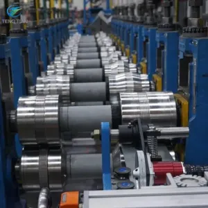 380V PLC Tube Mill Machine with Chrome Rollers