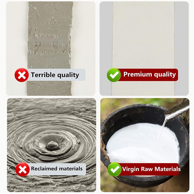 Online Technical Support Aluminum Foil Self Adhesive Bitumen Waterproof Flashing Tape