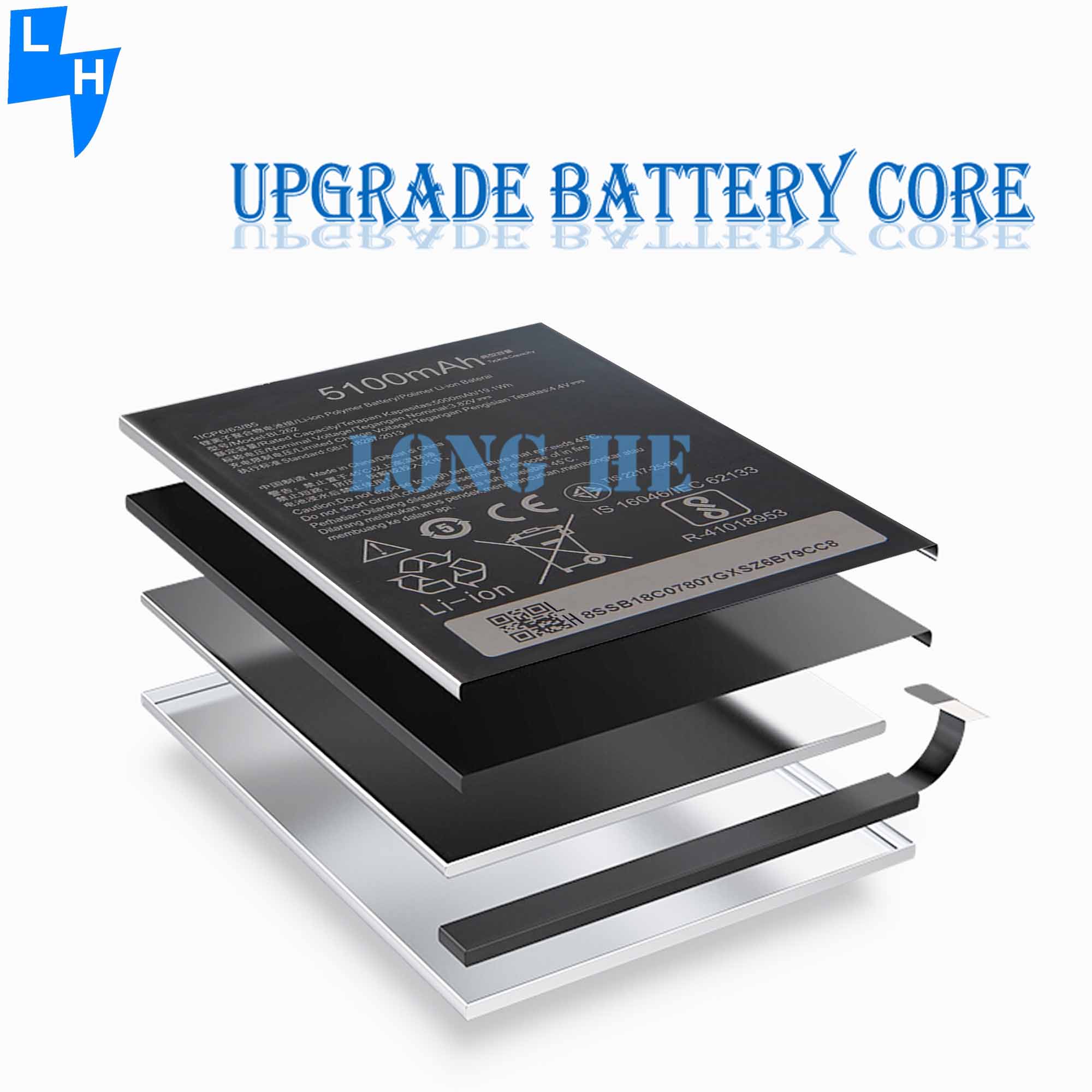 Lenovo VIBE P2 P2A42 P2C72 A79 Black Lithium Ion Polymer Battery BL262 3500mAh 3.85V