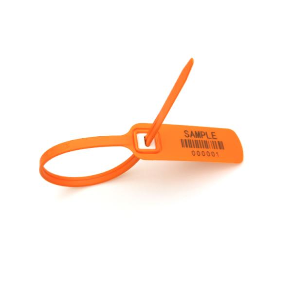 Security seal in use on container