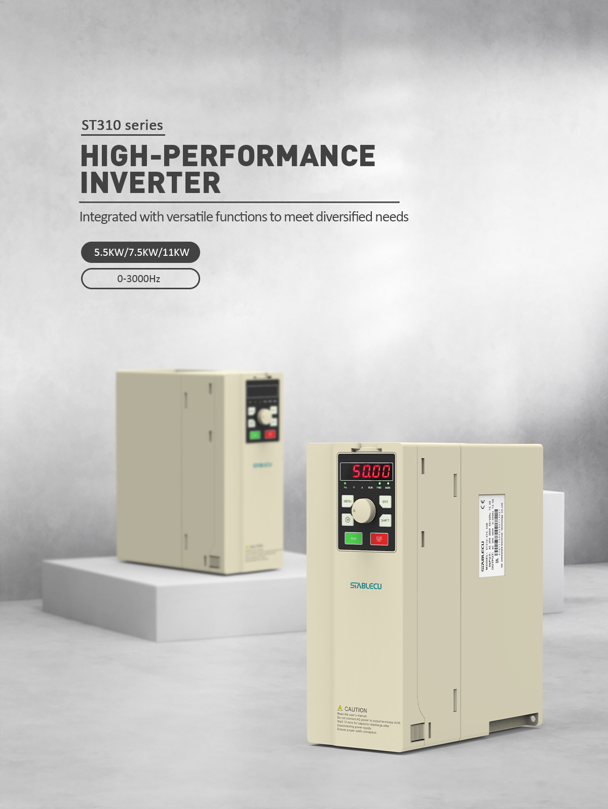 220V 480V VFD Frequency Inverter For Three Phase Asynchronous Motor