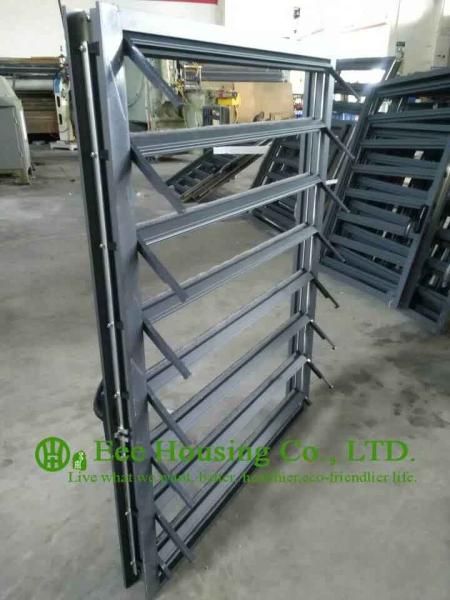 Louvre Vent, Aluminum Glass Louvered windows With Hurricane-proof,shutters