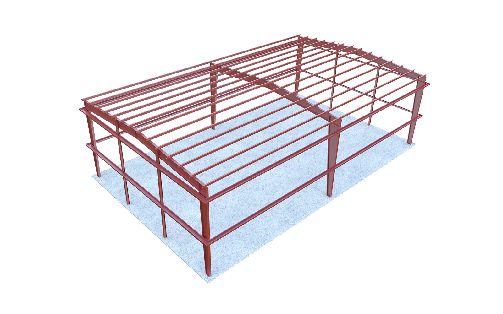 30x30 Metal Building Kit Steel Garages And Sheds OEM ODM