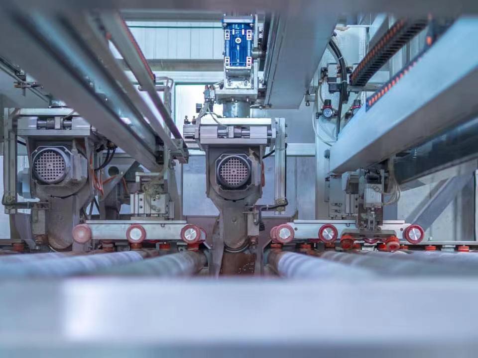 Four Side Straight Line Glass Edging Machine Horizontal Glass Grinding Machine
