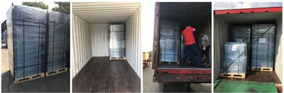 Zinc Plated 50x100 Wire Mesh Decking U Style Channel for Heavy Racks