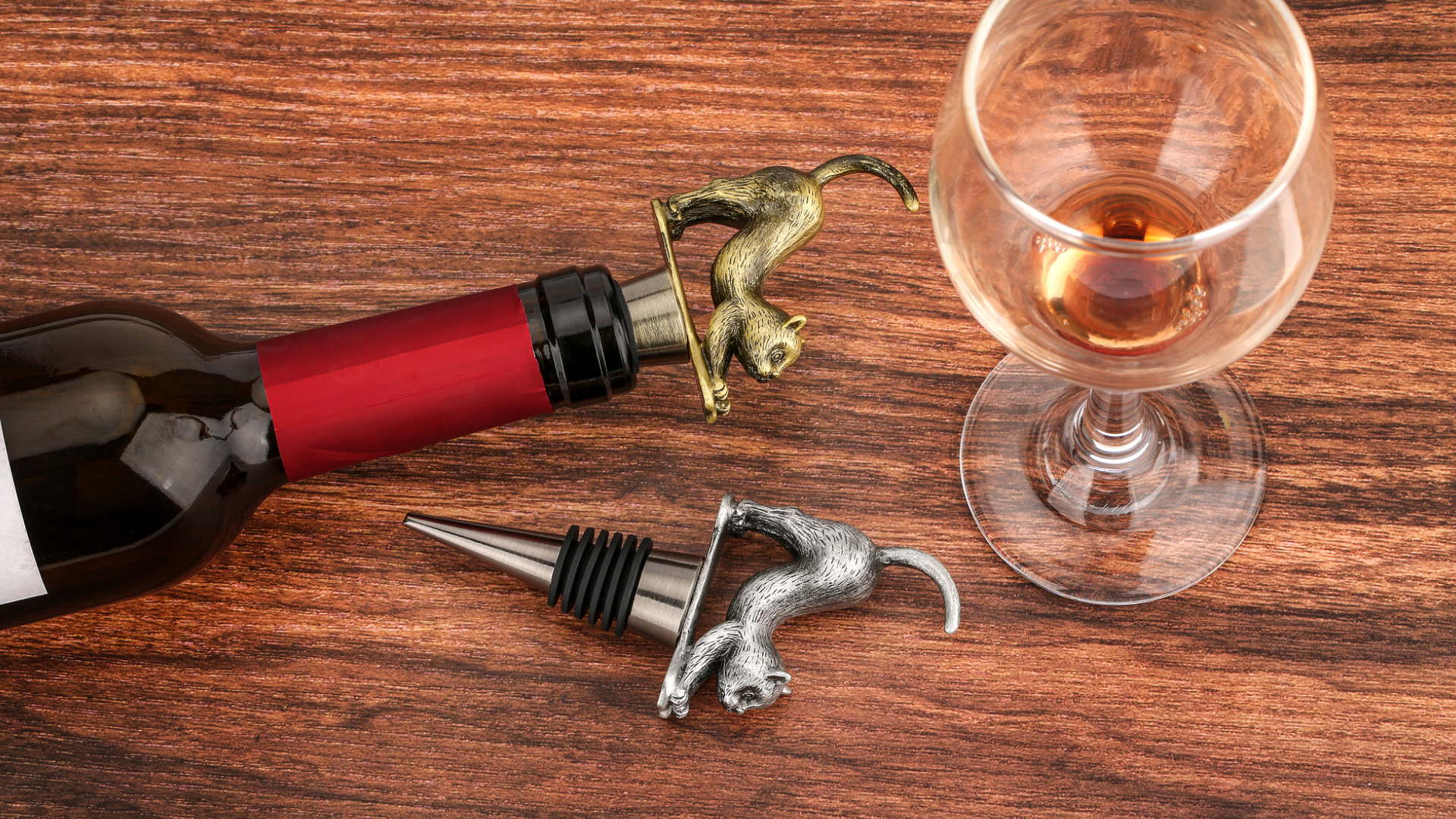 Custom Photo & Name Wine Stopper Ideal Valentine'S Day Gift With Reusable Silicone Cork