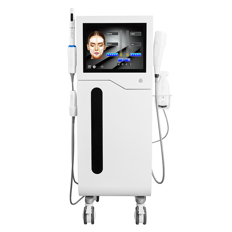 4D Hifu Therapy Ultrasound Face Lift Machine + Lipo Body sonix Ultrasonic Liposuction Machine 4 In 1 4D Ultra