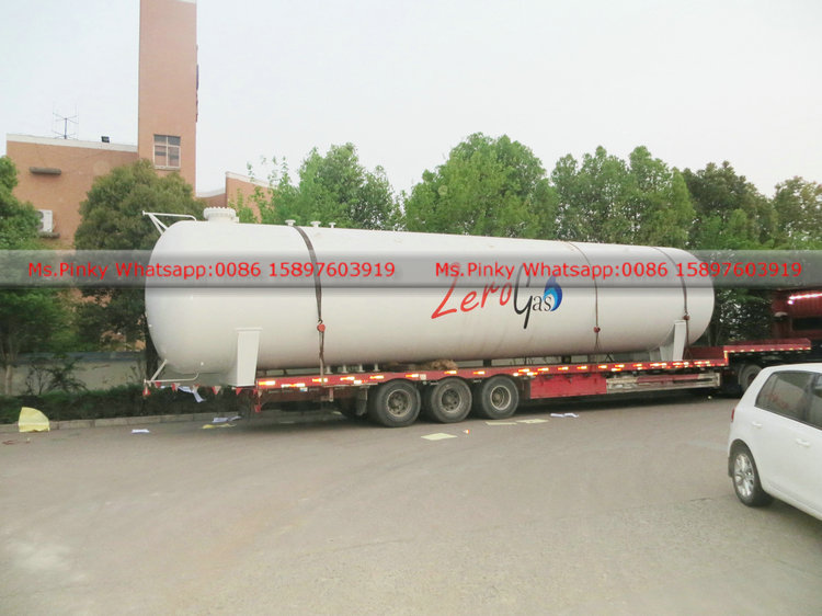 50000 Liters 25 Tons 5 M3-200 M3 LPG Cooking Gas Storage Tank Autogas Station Tank Low Price for Sales