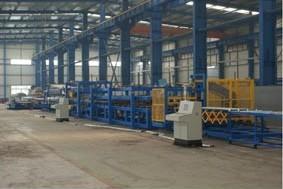  Mineral Wool / Glass Wool Sandwich Production Panel Line, EPS Sandwich Panel Line Manufactures