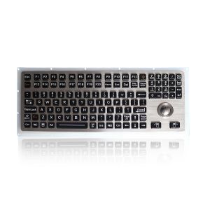 Rugged Marine Keyboard Numeric IP65 Trackball Backlit Keyboard