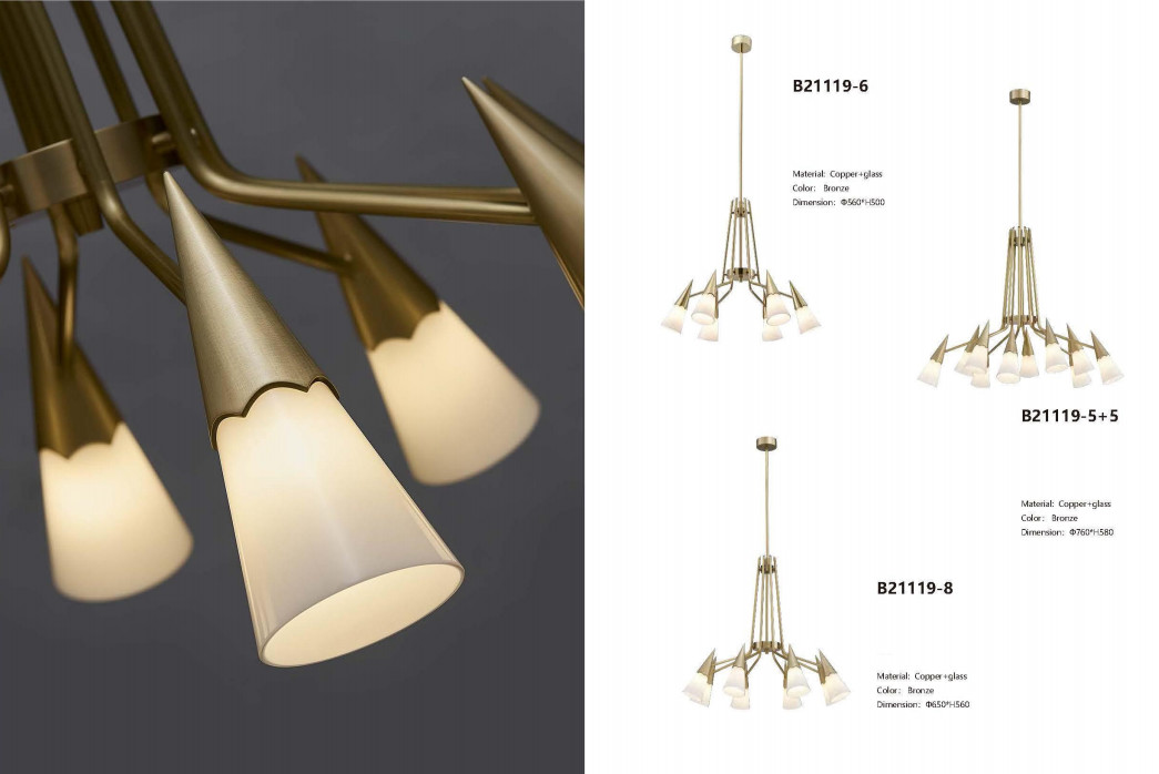 Modern Art style Custom Chandeliers Suitable For Different Spaces