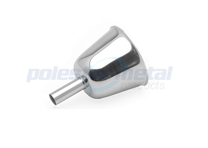 Precision Custom Metal Hardware 2-1/2" Stainless Steel Flask Funnel