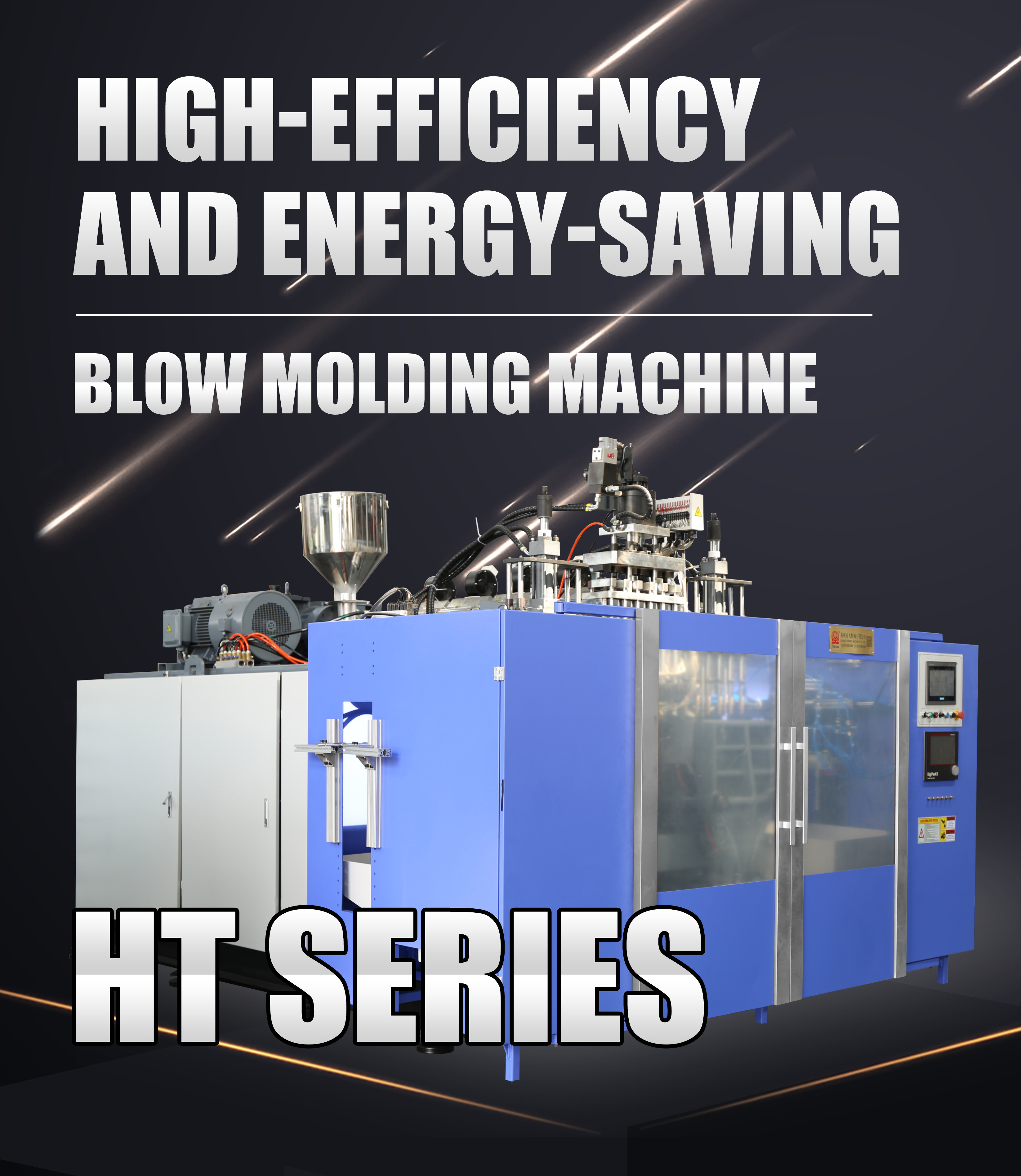 Fully Automatic PE Blow Molding Machine 18L Hydraulic Plastic Moulding Machine