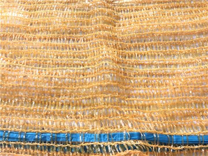 Sample Free and Plastic Vegetable Pack Yellow 50 80 PE Raschel Leno Mesh Bag For Potato