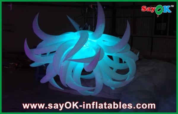 Quality Color-changing Lighting Decoration , 2m Dia Inflatable  Led Lighting Decoration for sale