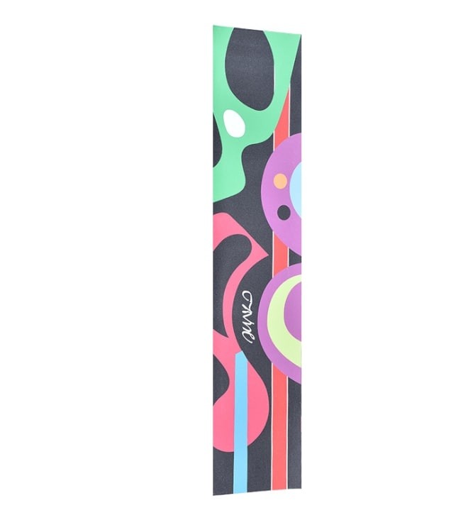 OWA70 Spray Painting Skateboard Grip Tape With Custom Graphics